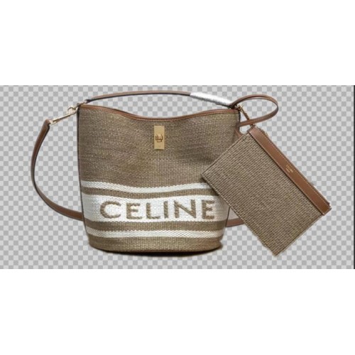 CELINE Shopping Bag C20365 Caqui