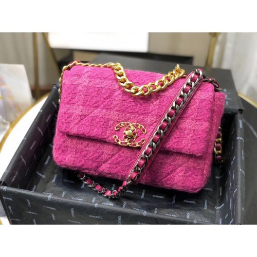 Bolso Solapa CHANEL 19 AS1160 Lavanda