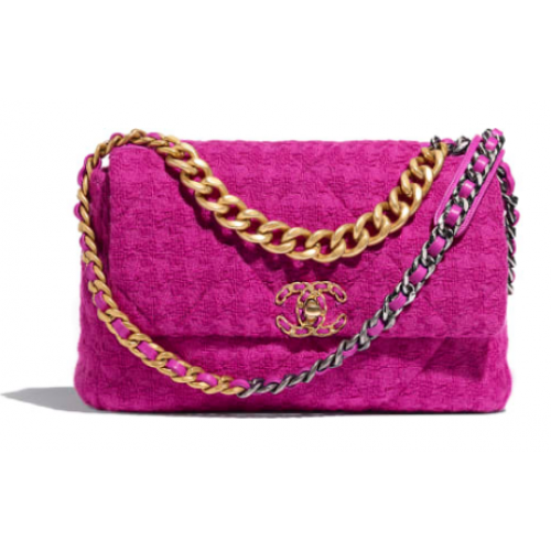 Bolso Solapa CHANEL 19 AS1161 Lavanda
