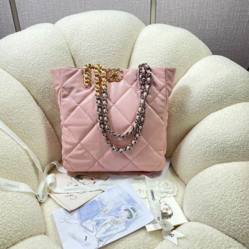 BOLSO SHOPPING CHANEL 19 AS3519 rosa