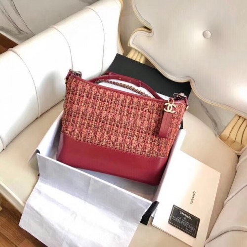 CHANEL GABRIELLE Bolso Hobo Bolso A93824 rojo