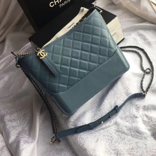CHANEL GABRIELLE Bolso Hobo Original A93824 azul