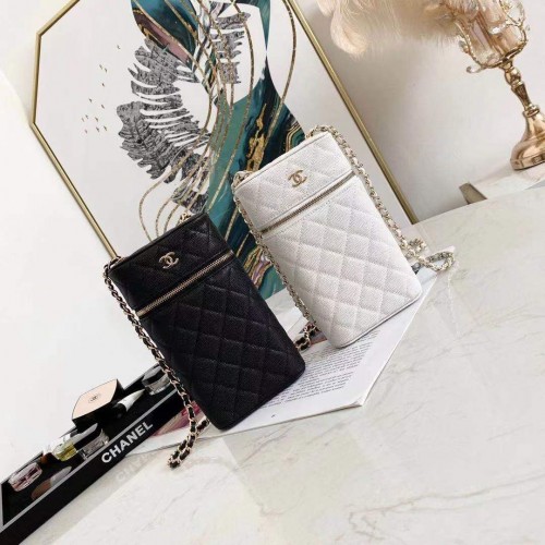Bandolera para teléfono CHANEL con cadena AP2084