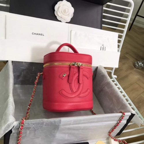 Neceser CHANEL Metal dorado AS1336 rosa