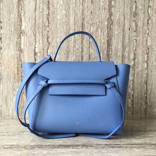 Celine Belt Bag Origina Leather Tote Bag A98311 azul cielo