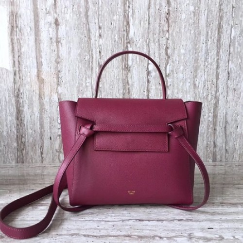 Mini Bolso Celine Belt Piel Original C98310 Rosa