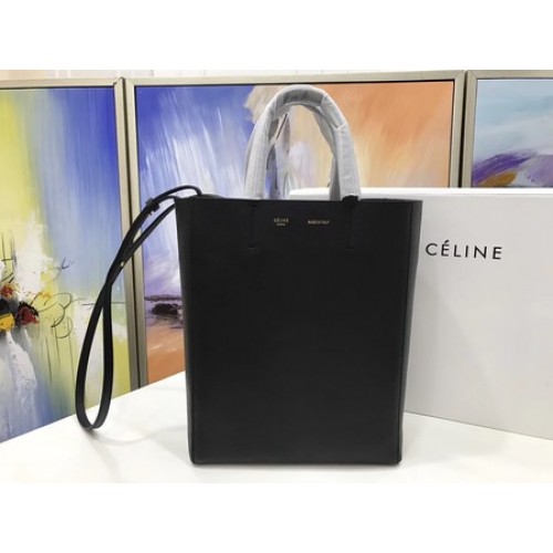 Celine Cabas Phantom Bolsos Cuero Original C3365 Negro