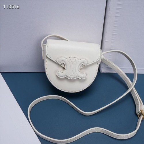 Celine FOLCO CUIR TRIOMPHE DE BECERRO LISO 10J303 BLANCO