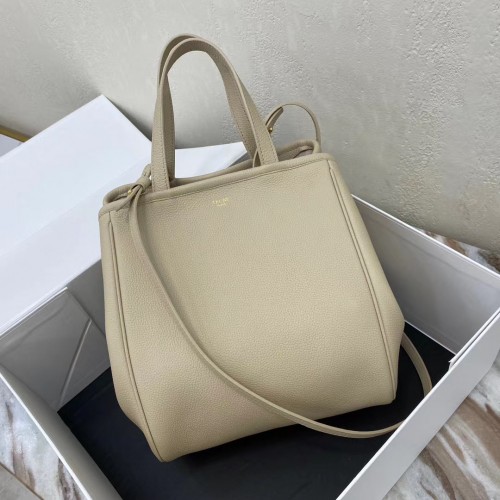 Celine BOLSO SUAVE GRANDE DE BECERRO GRANULADO 55825 Beige