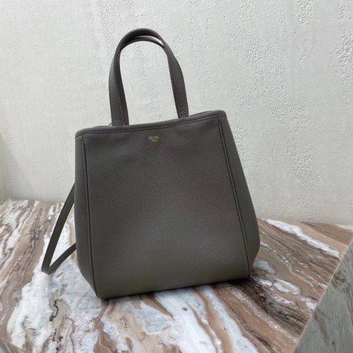 Celine BOLSO SUAVE GRANDE DE BECERRO SUAVE GRANULADO 55825 gris