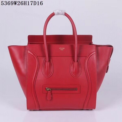 Celine Equipaje Micro Tote Bag CLY5369 Rojo