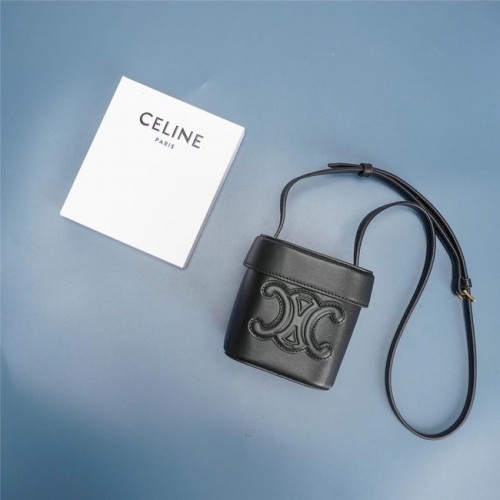 Celine MINI TEEN CLASSIC BAG IN BOX PIEL DE BECERRO 199263 NEGRO