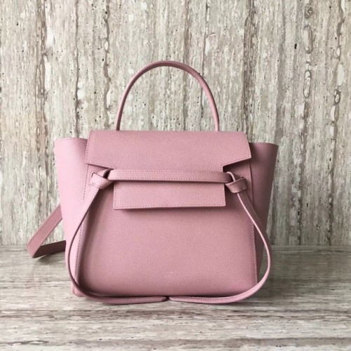 Celine mini Riñonera Original Piel de Becerro A98310 rosa
