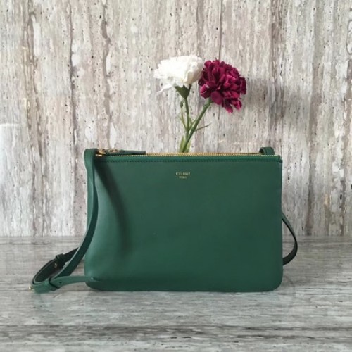 Celine mini Trio Bandolera Bandolera C55420 Verde