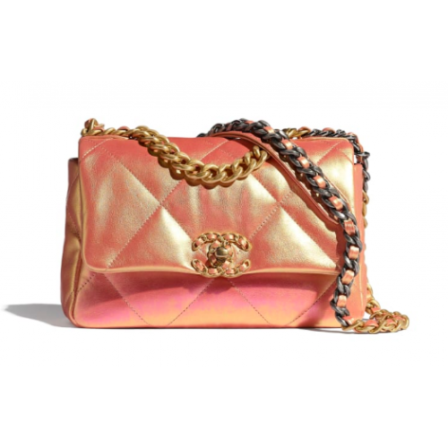 Bolso Chanel 19 solapa AS1160 Rosa