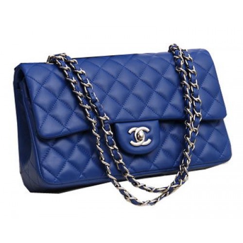 Bolsos Chanel Serie 2.55 Piel de Cordero Original CFA1112 Azul