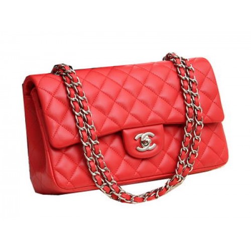 Bolsos Chanel Serie 2.55 Piel de Cordero Original CFA1112 Rojo