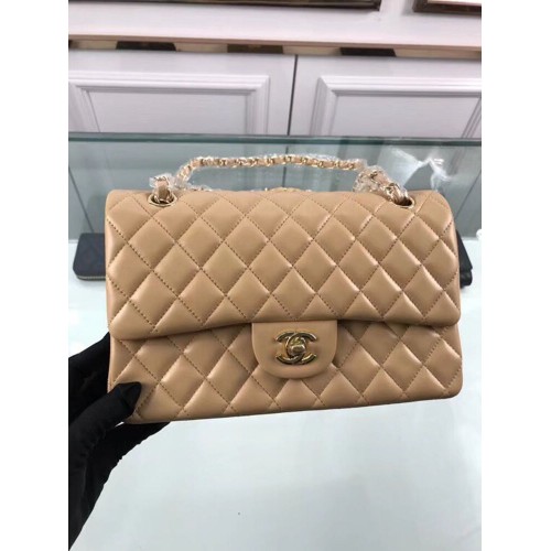 Chanel 2.55 Serie Flap Bolsos Original A1112 Albaricoque