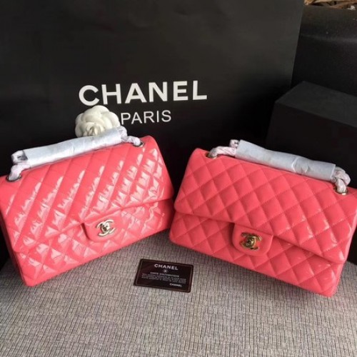 Chanel 2.55 Serie Flap Bolsos Cuero Original A1112 Rosa