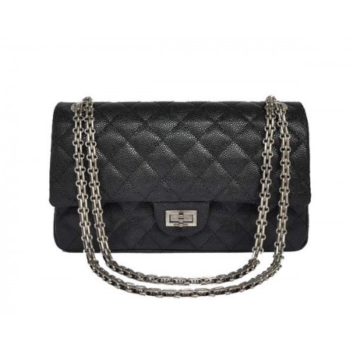 Chanel A30226 Bolso Clásico Con Solapa Cannage Negro