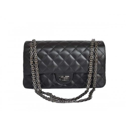 Chanel A30226 Bolso clásico con solapa Clafskin Negro