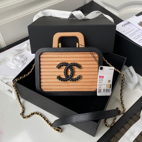 Bolso de hombro Chanel Box AS2926 rosa