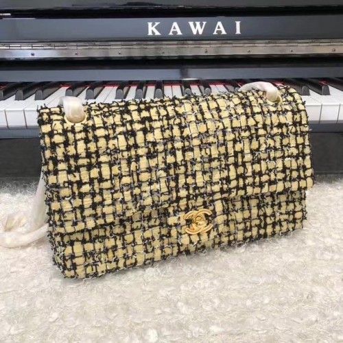 Chanel BOLSO DE MANO CLÁSICO A01112 greengold