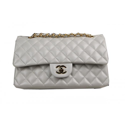 Chanel Classic Flap Bag 2.55 Series Original Sheepskin CHA1112 OffWhite