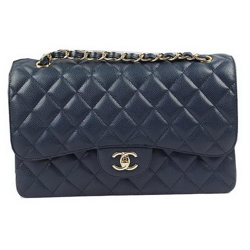 Chanel Classic Flap Bag Patrón Royal Cannage CF1113 Oro