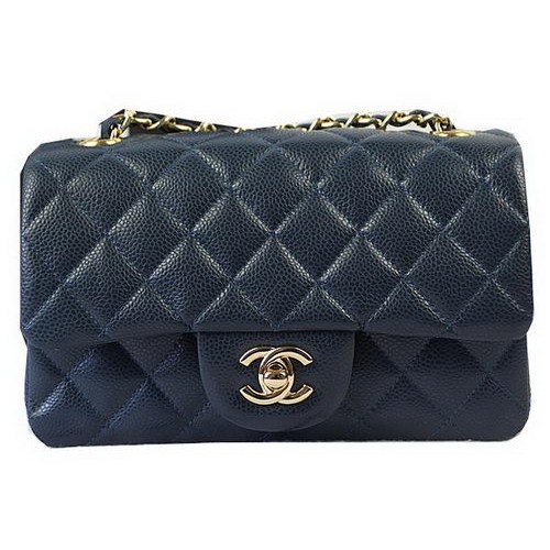 Chanel Classic MINI Bolso con solapa Royal Cannage Pattern CF1119 Oro