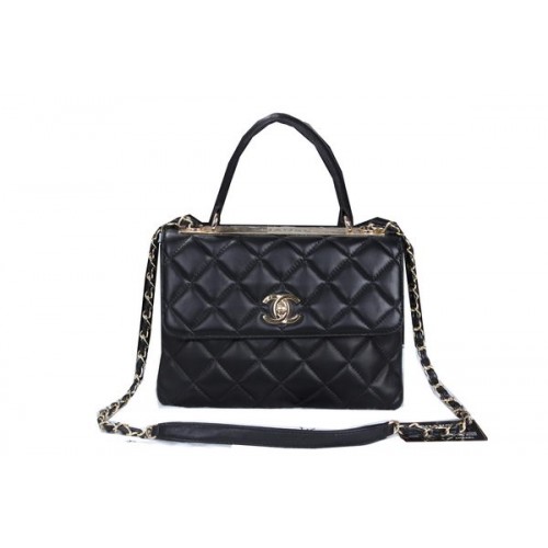Chanel Classic Top Flap Bag Piel de Oveja CHA6023 Negro