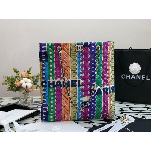 Chanel Letras de colores Shopping bag 2896