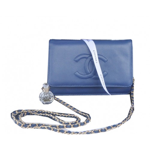 Bolso de hombro con solapa Chanel Piel de becerro real CHA33817 Dorado