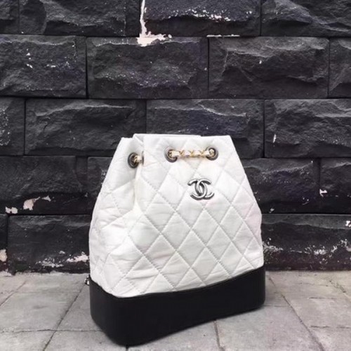 Bolso Chanel Hobo Original Piel De Oveja A92994 Blanco