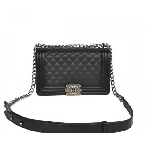 Chanel Le Boy Flap Bolso de hombro A67086 Negro