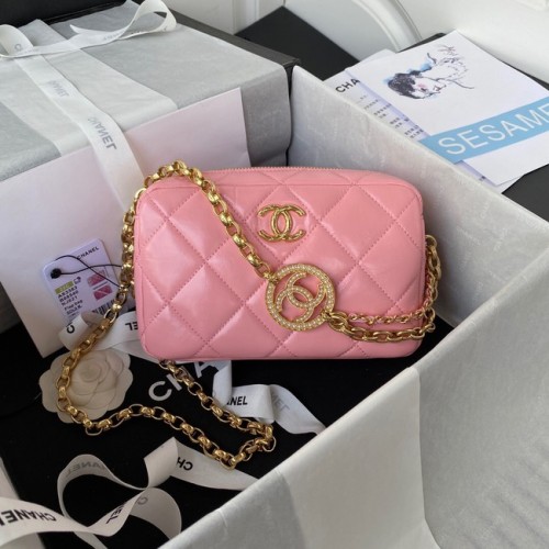 Chanel FUNDA MINI CÁMARA AS3383 rosa