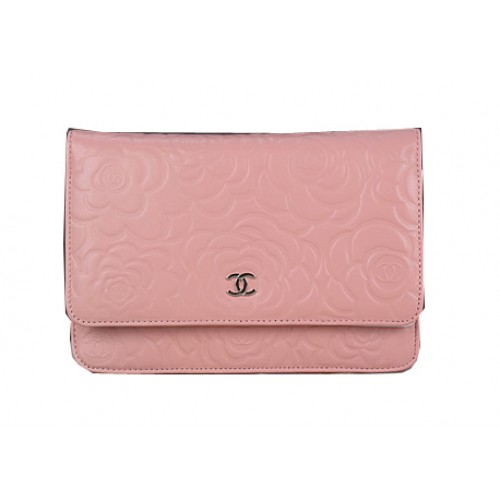 Chanel Original Camellia Leather mini Flap Bag CHA33814 Rosa