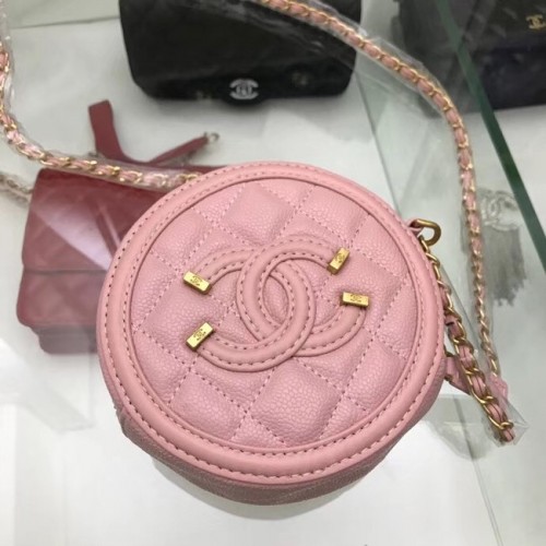 Chanel Original Clutch con Cadena A81599 rosa