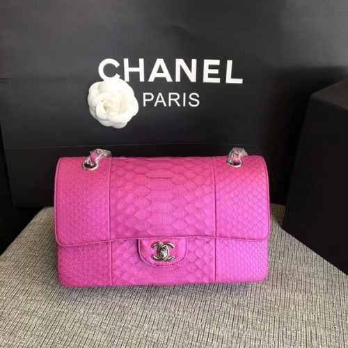 Bolso de hombro Chanel Original de piel de pitón CF1112CC