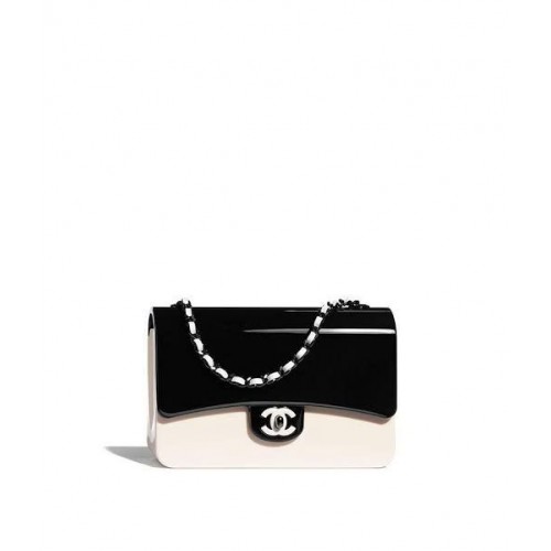 Bolso Chanel Calidad Original A1116 Blanco y Negro