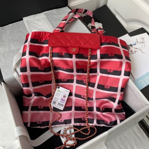 BOLSO SHOPPING Chanel AP2095 rojo