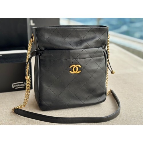 Chanel BOLSO DE LA COMPRA PEQUEÑO AS2985 negro