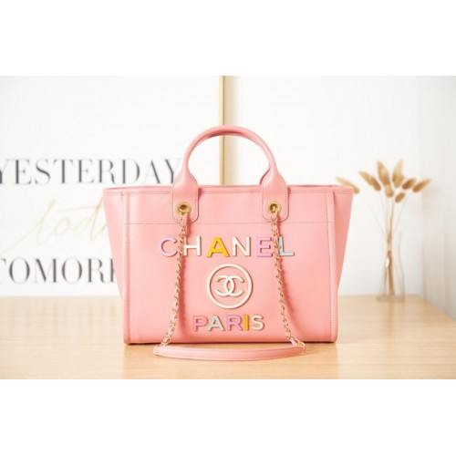 Chanel BOLSO SHOPPING PEQUEÑO AS3257 rosa