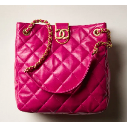 Chanel BOLSO SHOPPING PEQUEÑO AS3477 Fucsia