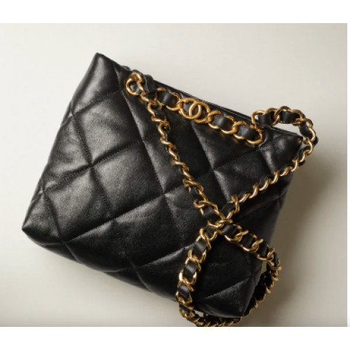 Chanel BOLSO SHOPPING PEQUEÑO AS3502 NEGRO