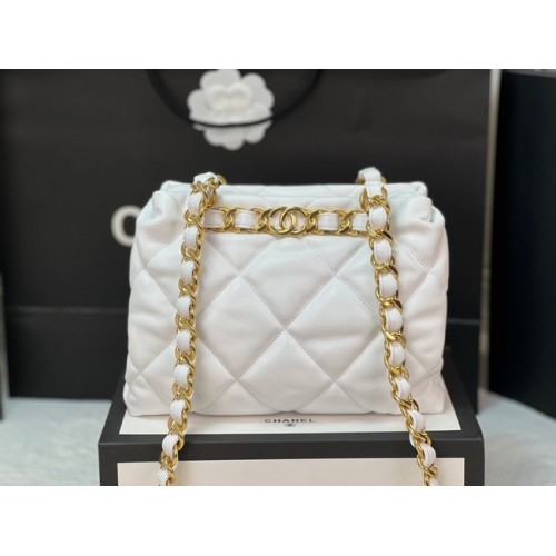 Chanel BOLSO SHOPPING PEQUEÑO AS3502 BLANCO