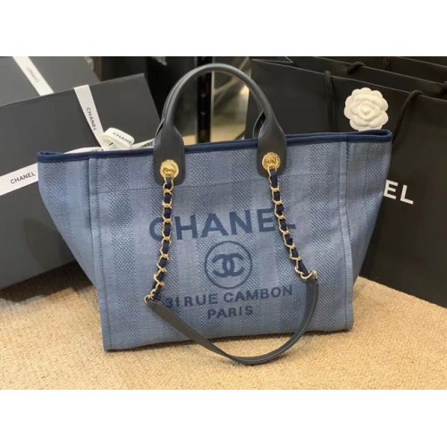 Bolso Chanel Shopping A66941 azul