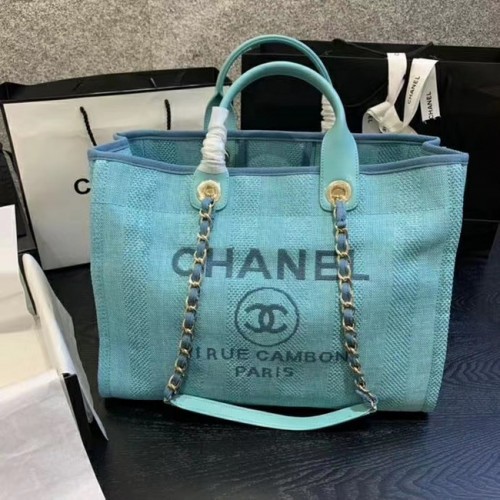 Bolso Chanel Shopping A66941 azul cielo