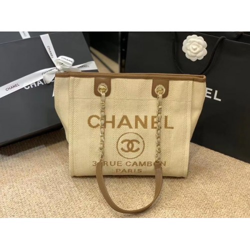 Chanel Bandolera A66942 Beige