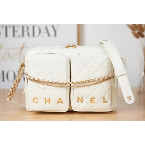 Bolsos de hombro Chanel AS2924 blanco